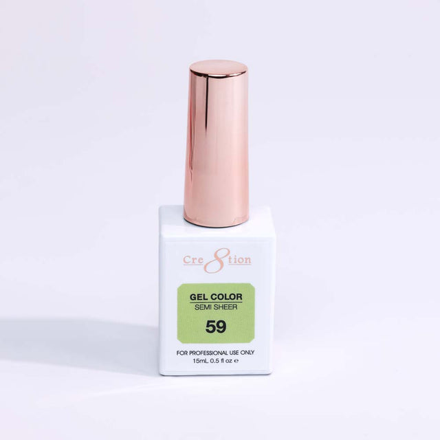 Cre8tion Gel Collection- Semi Sheer Gel Color 0.5 oz