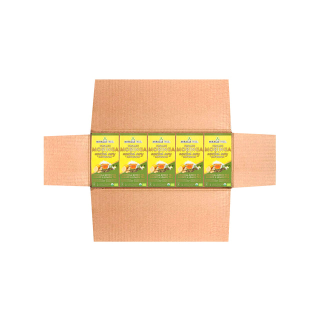 Moringa Energy Tea, Ginger Lemon