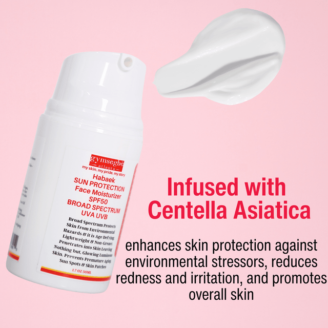 Habaek Sun Protection Face Moisturizer SPF50