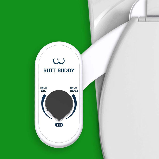 BUTT BUDDY Duo - Rear & Front Water Sprayer Bidet Toilet Attachment