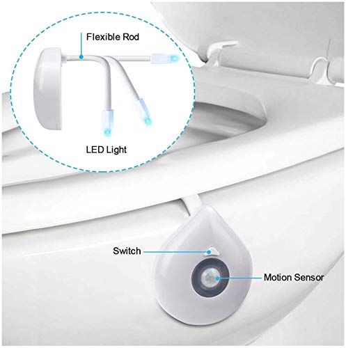 Nighty Lighty - Toilet Bowl Motion Sensor Night Light