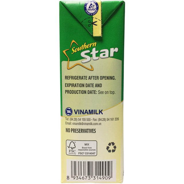 Vinamilk Southern Star Vietnamese Sweetened Condensed Creamer 45.3 Oz (2.9 Lbs)