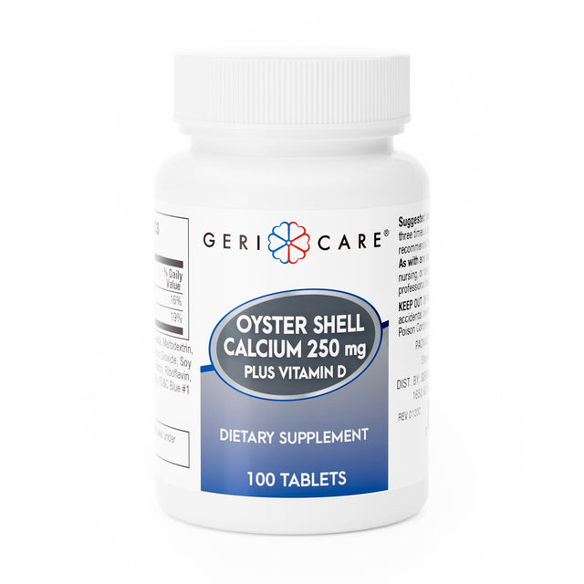 Geri-Care Oyster Shell Joint Health Supplement, 250 mg