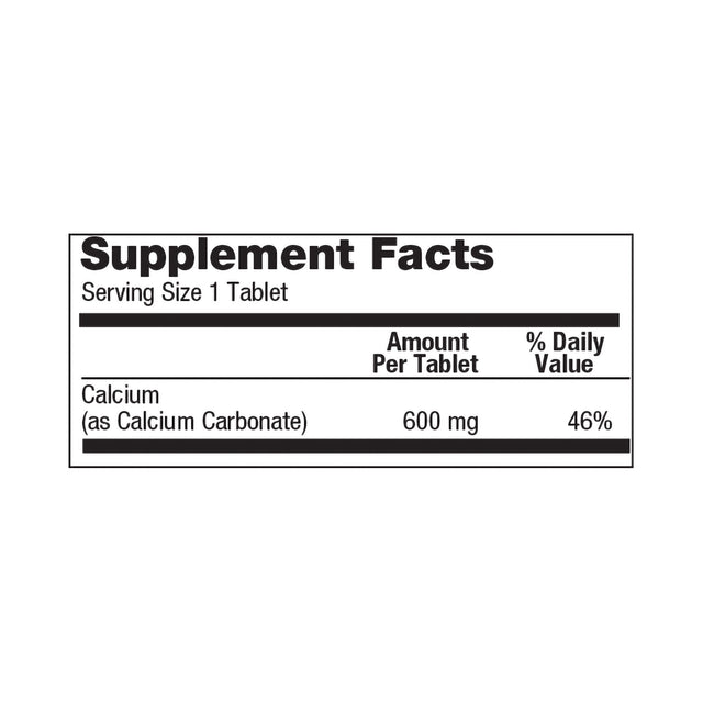 Geri-Care Calcium Supplement, 600 mg