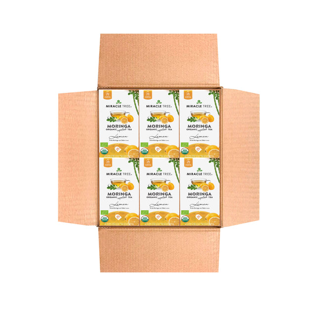 Organic Moringa Tea, Lemon