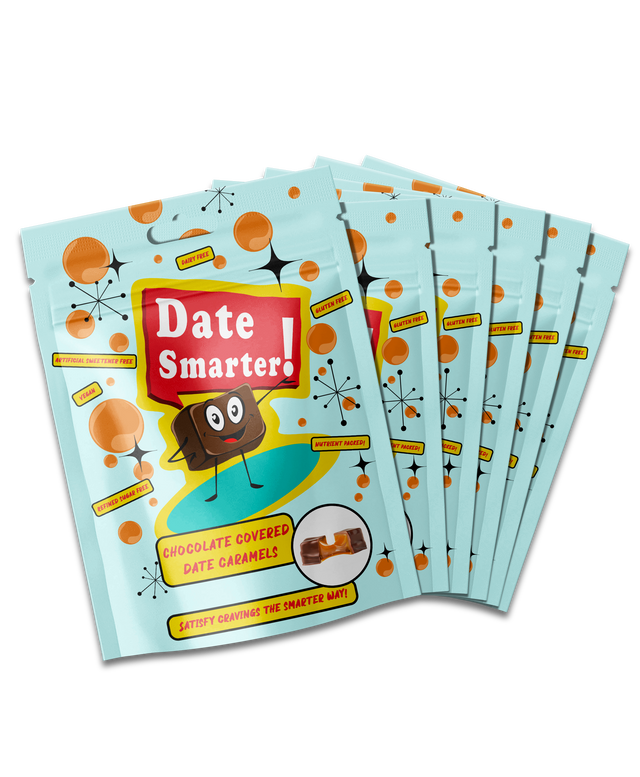 Chocolate Covered Date Caramels - 6pk