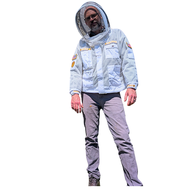 Professional Three Layer Ventilated Beekeeping Jacket