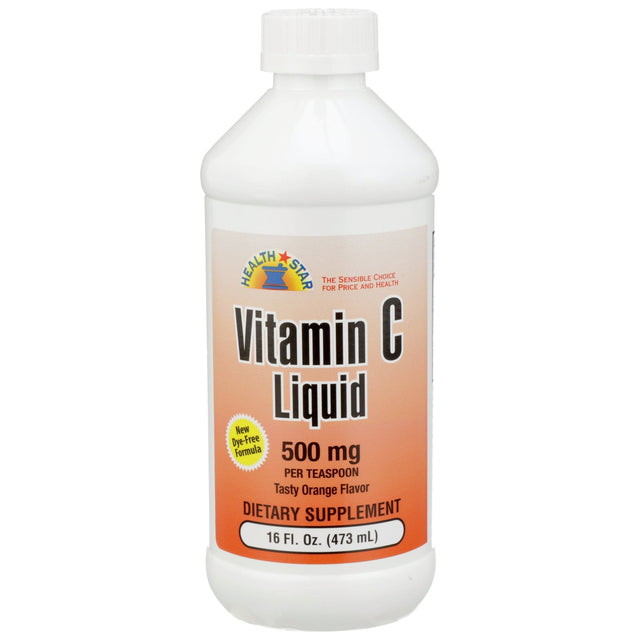 Geri-Care Vitamin C Liquid Dietary Supplement, 500 mg