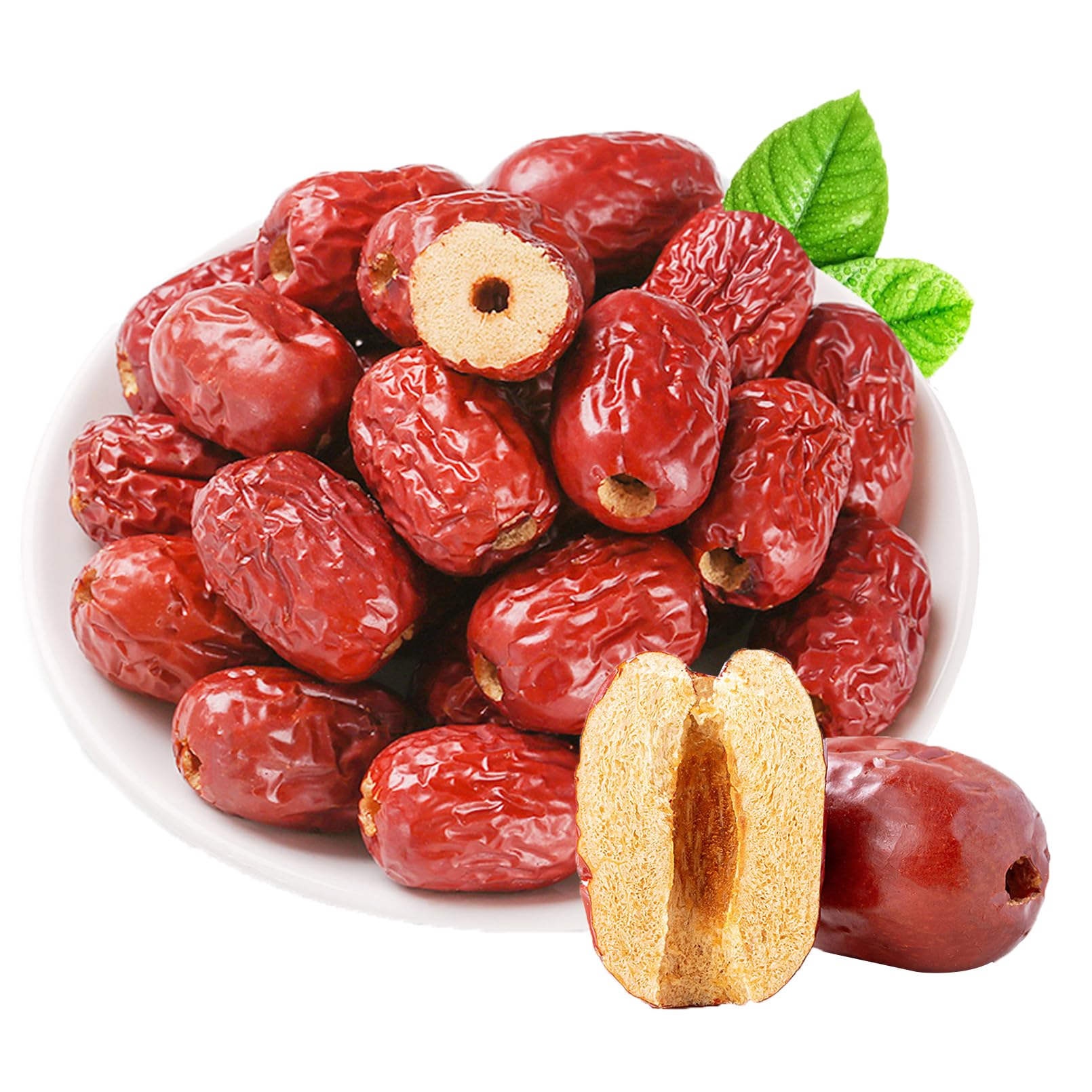 1.1lb/500g Large-size Jujubees, Sweet Dried Jujube Fruit – Trendoli
