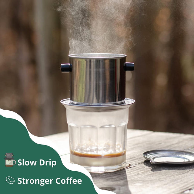 Dakoli Coffee -100% Vietnamese Robusta with Traditional Flavor, 12 Oz (340g)