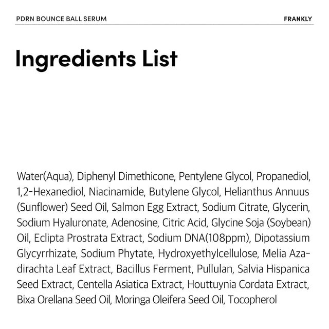 Frankly PDRN Bounce Ball Serum