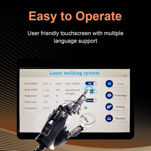 1000W Air-Cooled Handheld Laser Welder