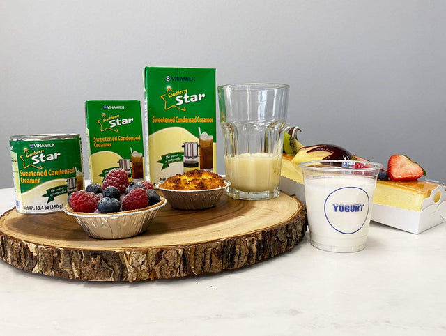 Vinamilk Southern Star Vietnamese Sweetened Condensed Creamer 45.3 Oz (2.9 Lbs)