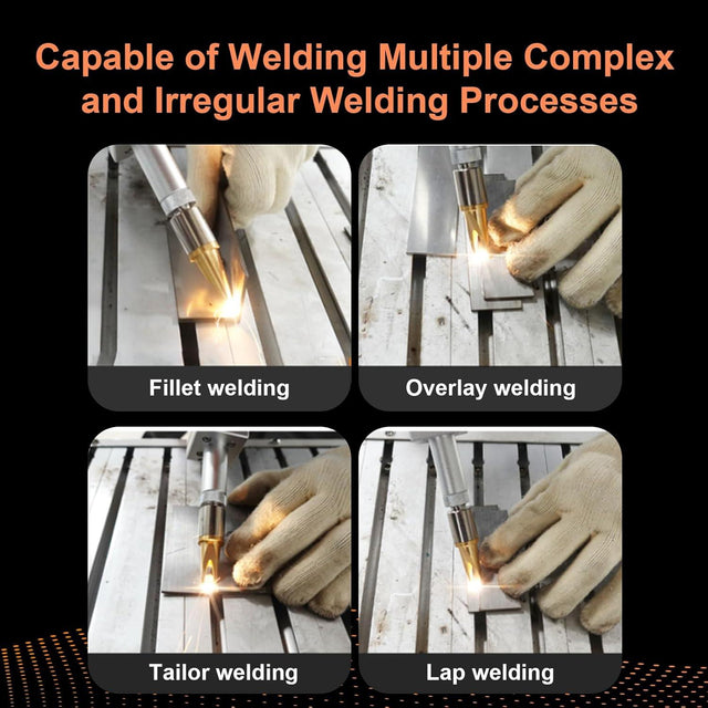 1500W Air-Cooled Portable Laser Welder