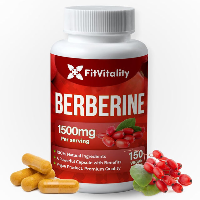 Premium Berberine Supplement, Non-GMO, Gluten-Free