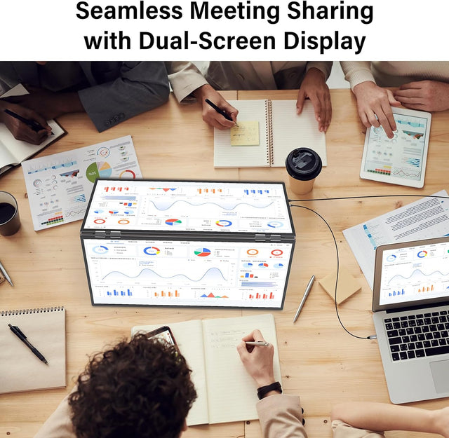 InnoView Foldable 23.8" Dual Monitor-INVPM609