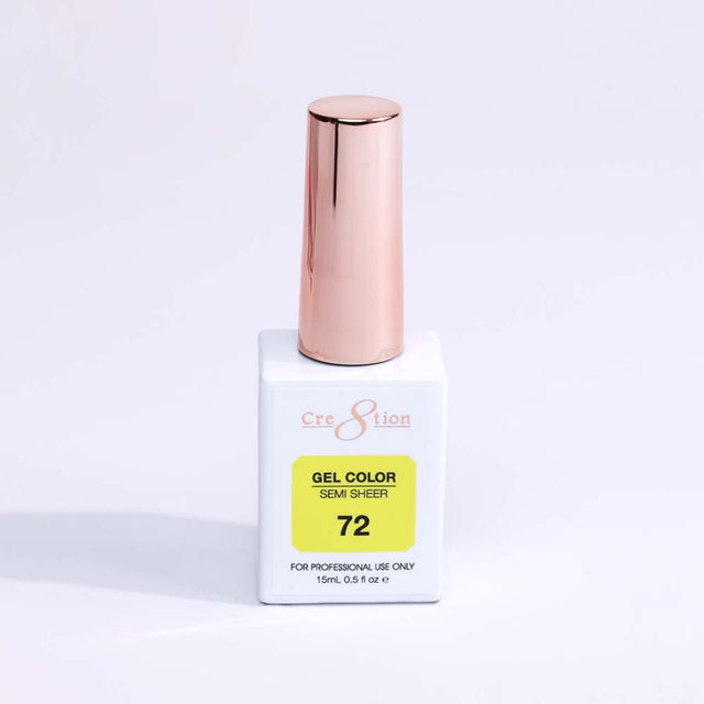 Cre8tion Gel Collection- Semi Sheer Gel Color 0.5 oz
