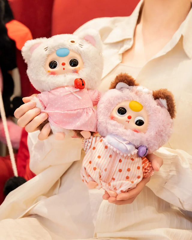 Baby Three Kitten Wardrobe Plush Series Blind Box