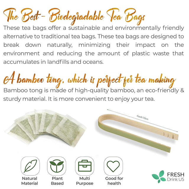 Calendula Tea Bags, 100% Natural and Pure Calendula Flowers, Eco-conscious Tea Bags. Calendula Flower Herbal Tea. No Sugar, No Caffeine, No Gluten, Vegan.