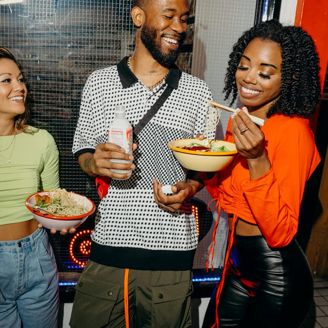 immi Spicy "Beef" Ramen, 100% Plant Based, Keto Friendly, High Protein, Low Carb, Packaged Noodle Meal Kit, Ready to Eat, 2.4 OZ