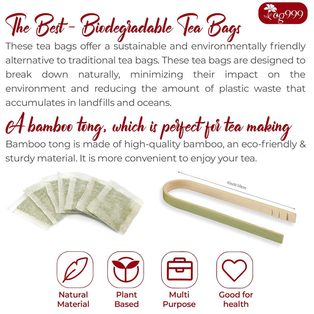 Pressure Balance Herbal Tea | Blend of 9 Natural Herbs | Caffeine-Free, Sugar-Free, Vegan-Friendly