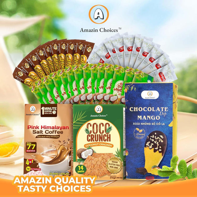 Amazin Choices Asian Snack Bundle 3 items - Plant Based