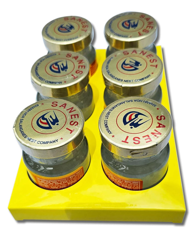 Sanest Khanh Hoa Bird's Nest Drink - 6 bottles x 2.4 fl oz (6 x 70 ml)