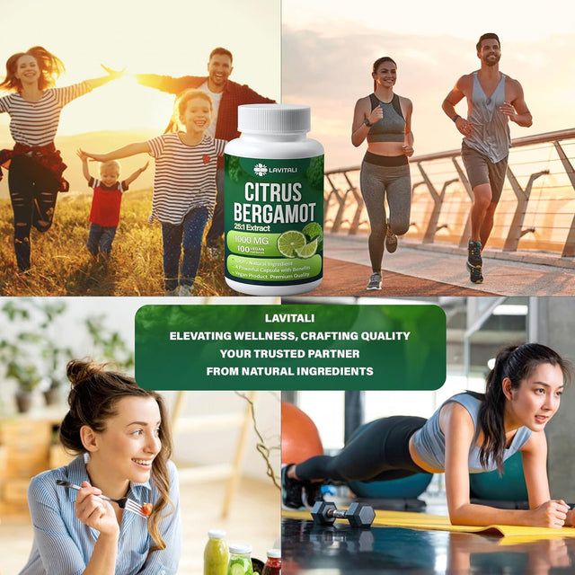 Citrus Bergamot Extract Capsules, Non-GMO, Gluten-Free