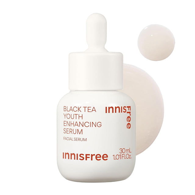 Black Tea Youth Enhancing Serum, Korean Serum with Niacinamide for Firming and Glow