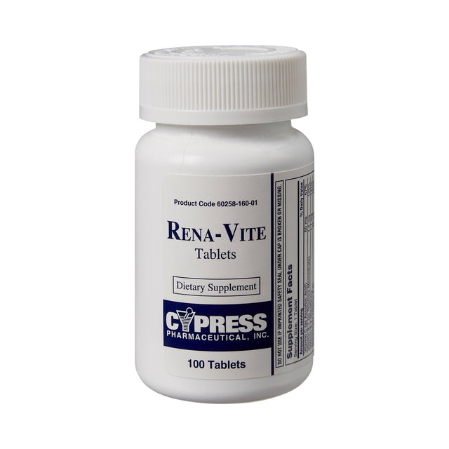 Rena-Vite Multivitamin Supplement with Folic Acid & Vitamin B Complex