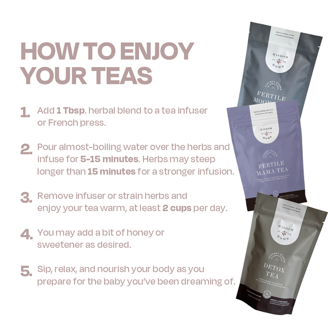 Moon Mama Fertility Tea Bundle - New Bundle