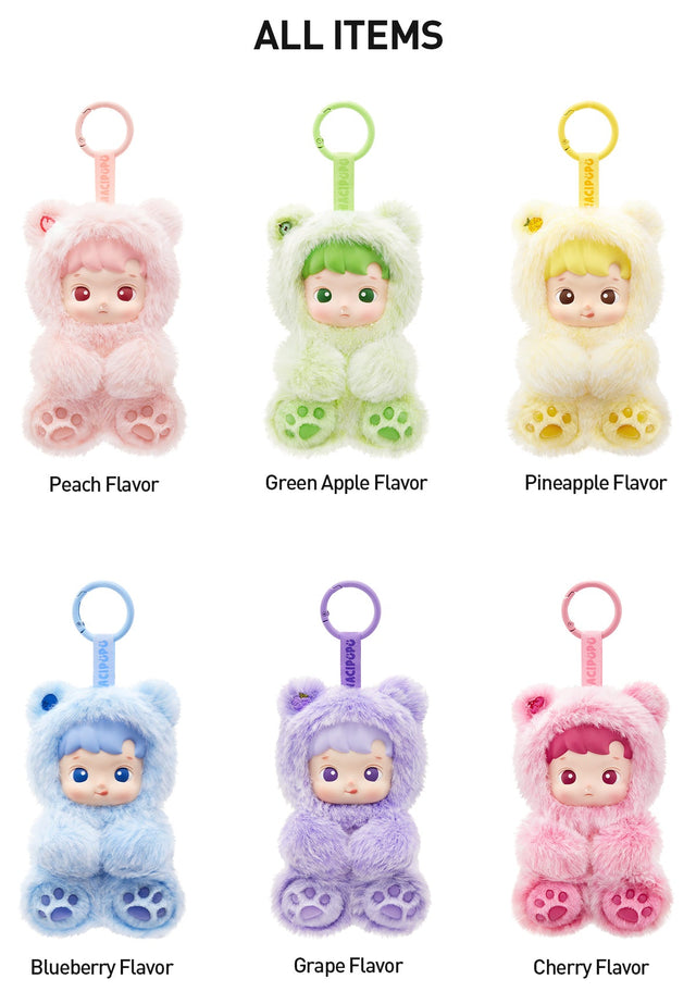 Hacipupu Gummy Bear Series - Vinyl Plush Pendant Blind Box