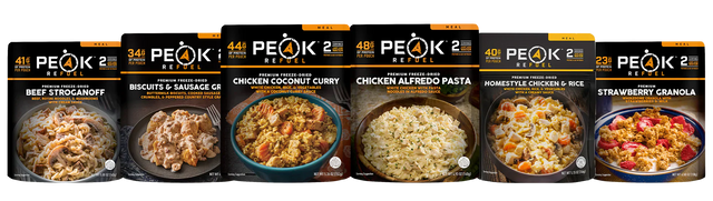 The Peak Refuel Alpine Meal Bundle