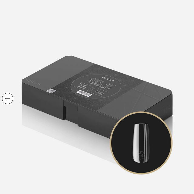 Apres Natural Extension Tip Box SQUARE 600pcs All sizes