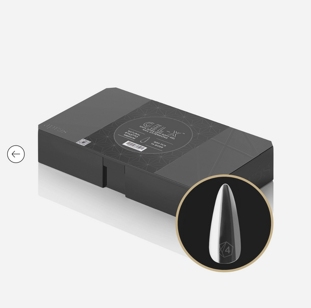 Apres Natural Extension Tip Box STILETTO 600pcs All sizes