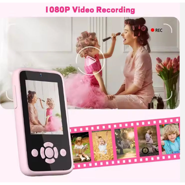 Kids Smartphone Button Camera Video Games Educational Toddler Toy