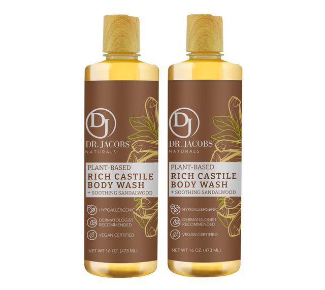 Sandalwood Castile Body Wash (All American)