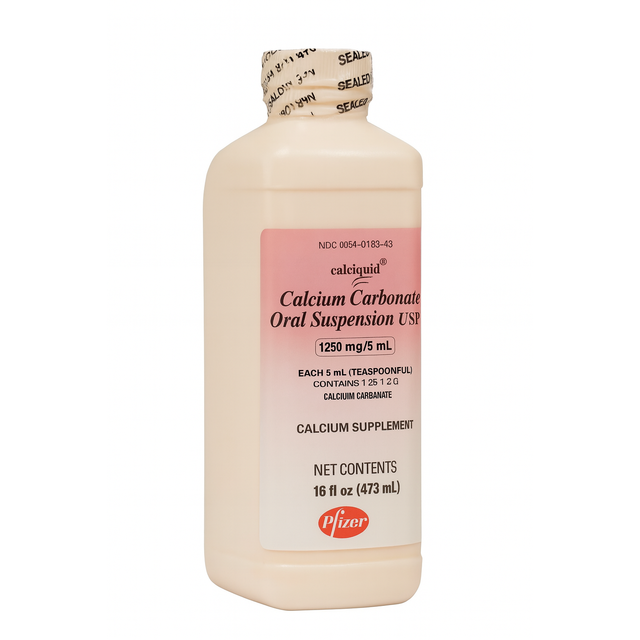 Calciquid Calcium Carbonate Joint Health Supplement, 1250 mg