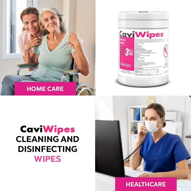 CaviWipes Disposable Germicidal Disinfecting Wipes