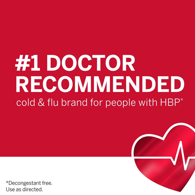 Coricidin HBP Chest Congestion & Cough Relief, Liquid Gels