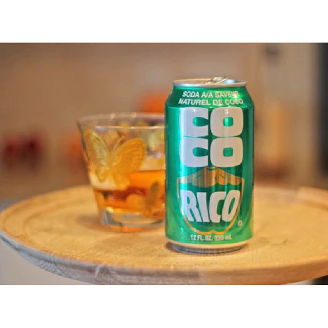 Coco Rico - Natural Coconut Flavored Soda - 12 oz