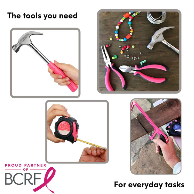 71 Piece Household Tool Kit Pink - DT0204P