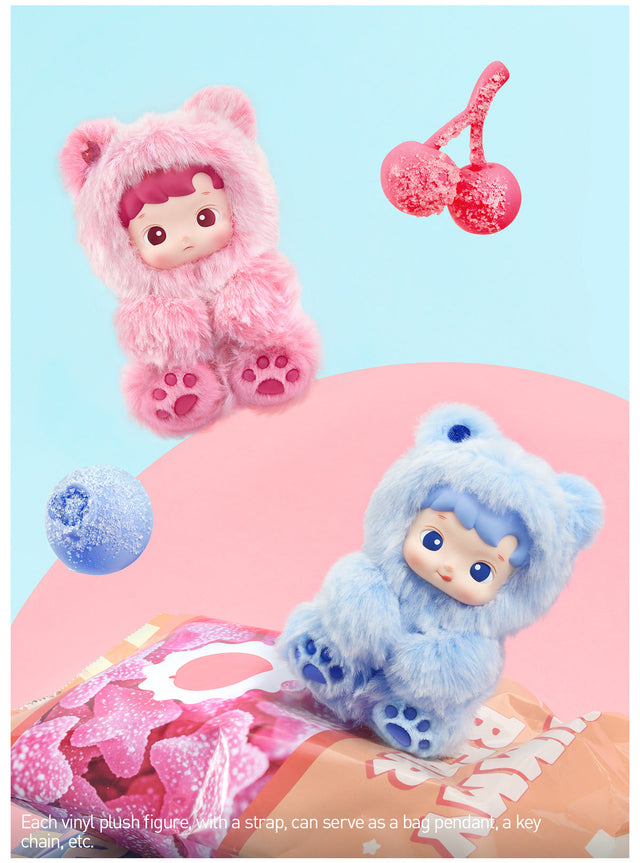 Hacipupu Gummy Bear Series - Vinyl Plush Pendant Blind Box