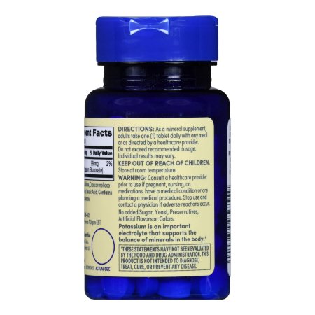 Foster & Thrive Potassium Gluconate Dietary Supplement, 595 mg