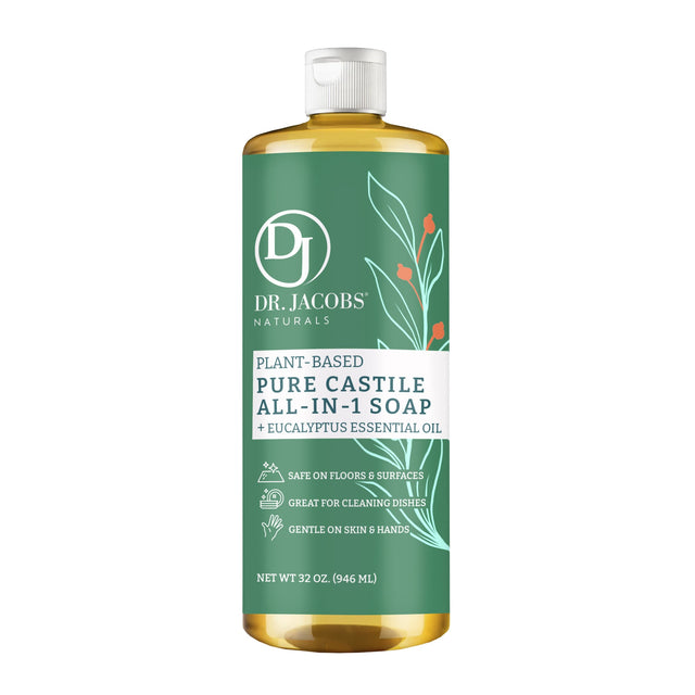 Eucalyptus All in 1 Castile Soap - Thin Formula
