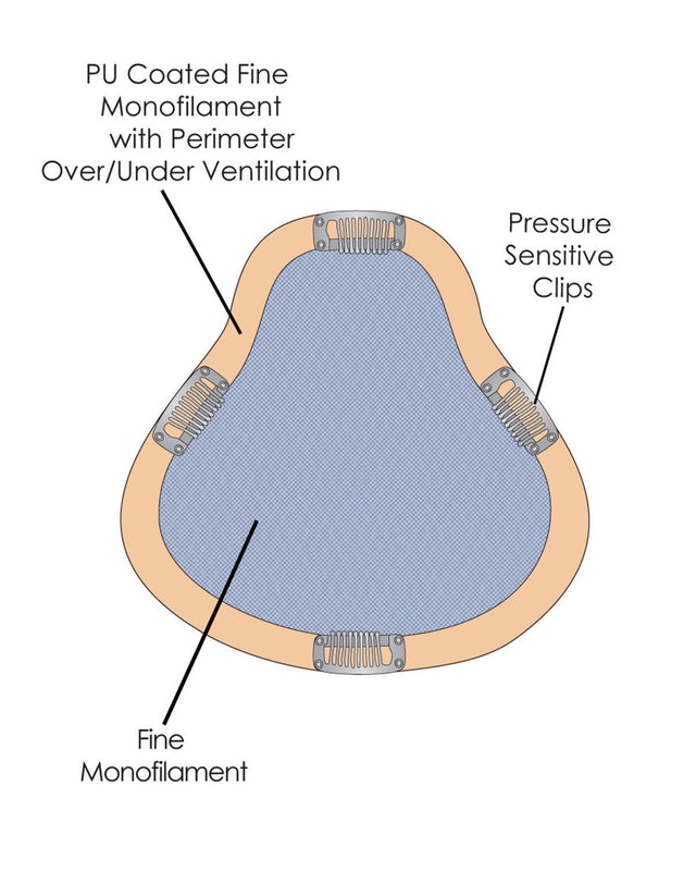 EasiPart HD XL 12 inch (Exclusive) | Monofilament Clip-in Crown Volumizer Topper by Jon Renau