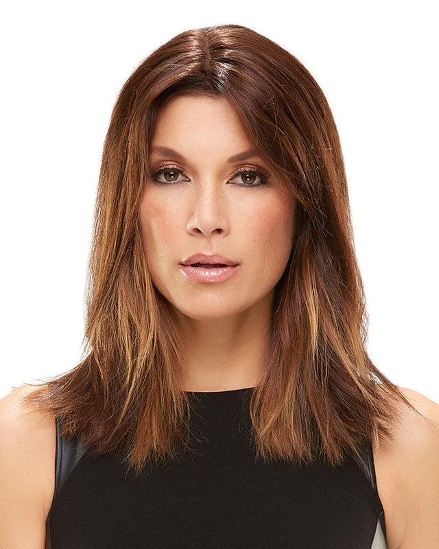 EasiPart HD 18 inch | Monofilament Clip-in Crown Volumizer Topper by Jon Renau