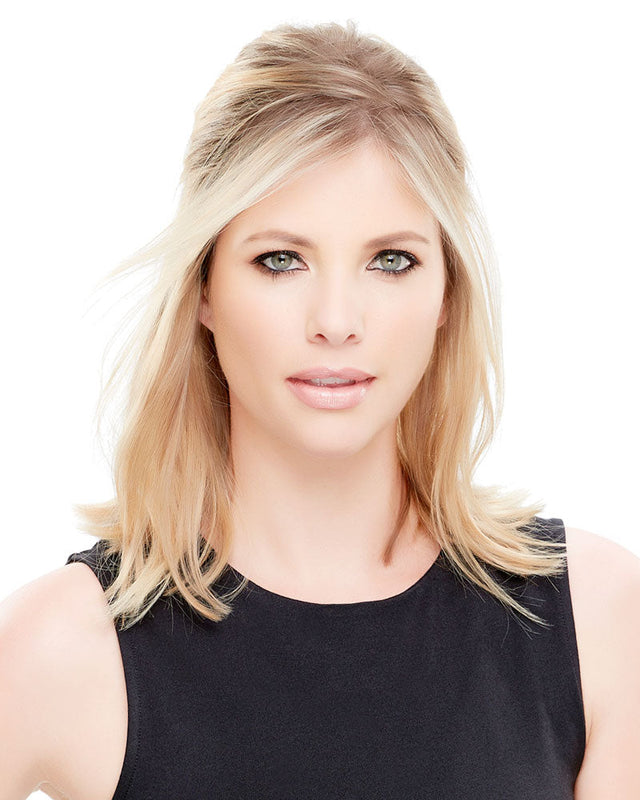 EasiCrown HH 12 inch (Exclusive) | Remy Human Hair Clip-in Crown Volumizer Topper by Jon Renau