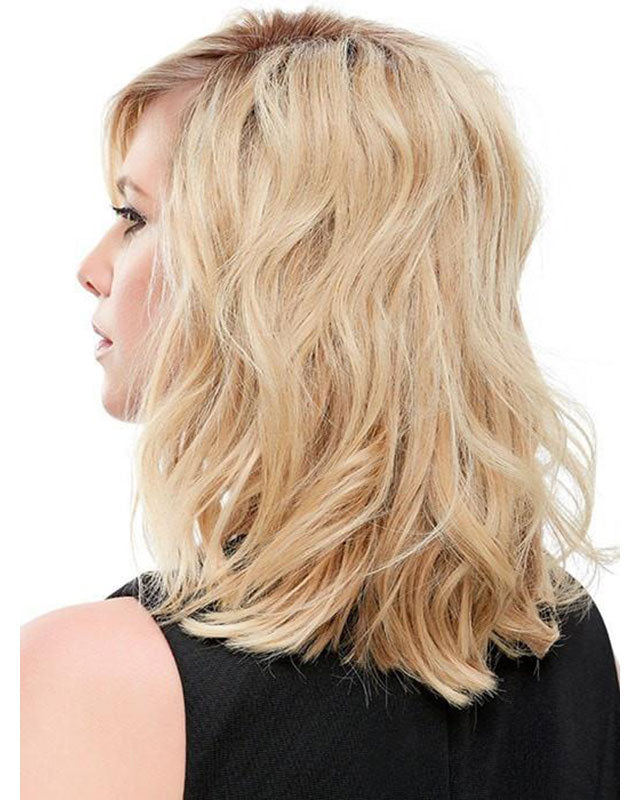 EasiPart HH 12 inch (Exclusive) | Human Hair Clip-in Crown Volumizer Topper by Jon Renau