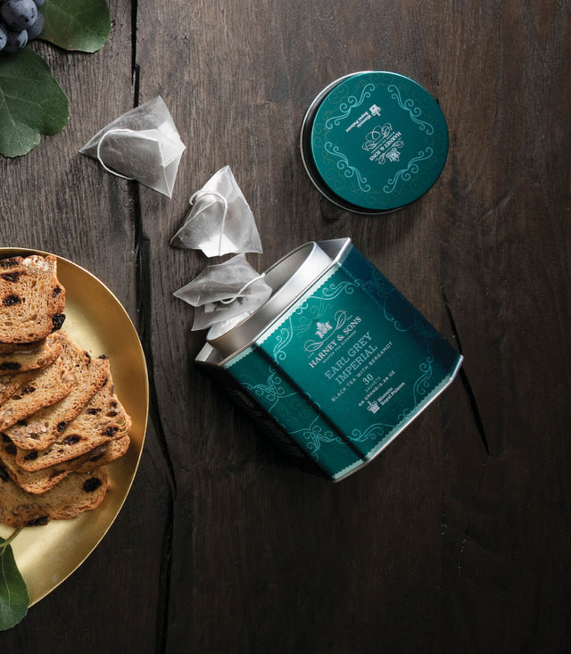 Earl Grey Imperial, HRP Tin of 30 Sachets